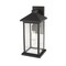 Z-Lite Portland 1 Light Outdoor Wall Sconce, Black & Clear Beveled 531MXL-BK - alternate 3